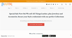 Desktop Screenshot of gazuntai.com